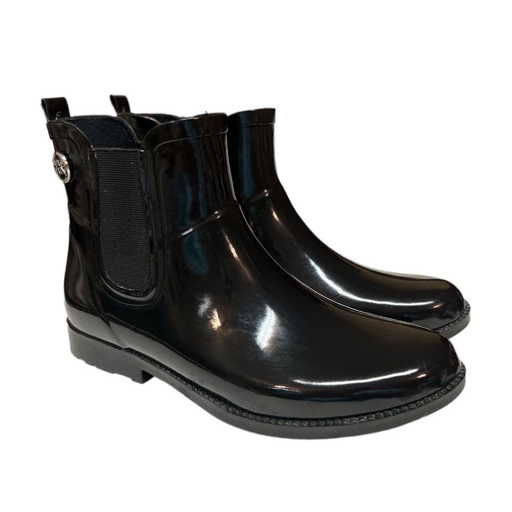 HP! MICHAEL Michael Kors Slip on Black Boots